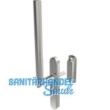 GU HS Drehgriffgarnitur BELCANTO 180� Griff innen o. PZ Muschel au�en Edelstahl