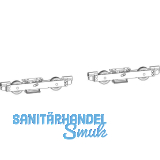 GU-934 HS Grundkarton Tandemlaufwagen 400 kg Stahl verzinkt silberf�rbig