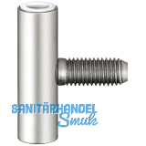 SIMONSWERK T�rband-Rahmenteil V 4700 WF, Band � 15 mm, M10x1, Stahl vernickelt