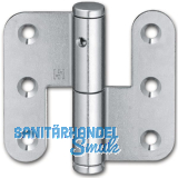 Aufschraubb�nder stumpf, 70 mm, rechts, Stahl verzinkt