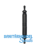 Aufsteckh�lsen 3- teilig Ziereichel, 16 mm, Schmiedeeisen verzinkt geschw�rzt