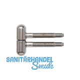 SFS Einbohrband, 16 mm, mit Rundkopf, Stahl verchromt