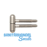 SFS Einbohrband, 16 mm, mit Rundkopf, Stahl vernickelt matt