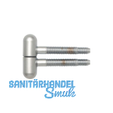 SFS Einbohrband, 16 mm, mit Rundkopf, Stahl verchromt matt