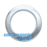 Zwischenring � 15,0/10,2 mm, H�he 2,0 mm, Stahl verzinkt