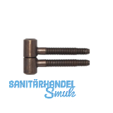 SFS Einbohrband f�r Futtert�ren, 16 mm, Stahl patiniert