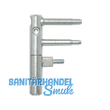 T�rband ANUBA 3-DIM Incantobolzen 45 mm, Bandh�he 92 mm, � 15 mm,verzinkt silber