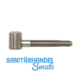 SOLIDO Einbohrband-Oberteil m. Zylinderkopf, � 16 mm, f�r Holz, Stahl vernickelt