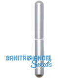 Aufsteckh�lsen 3- DIM, rund, Band � 15 mm, Aluminium verchromt matt 112 mm