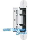 SIMONS Glast�rband TECTUS TEG 310 2D, verdeckt, 60kg,Stahl wei� matt RAL9016