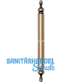 Aufsteck-Zierhülsen 3- DIM, Band ø 15 x 112 mm, Messing patiniert Aufsteck-Zierhülsen 3- DIM, Band ø 15 x 112 mm, Messing patiniert