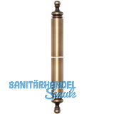 Aufsteck-Zierhülsen 3- DIM, Band ø 20 mm, Messing patiniert Aufsteck-Zierhülsen 3- DIM, Band ø 20 mm, Messing patiniert