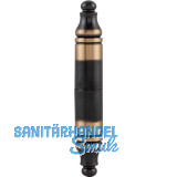 Aufsteckhülsen Ziereichel B, 16 mm, Messing patiniert Aufsteckhülsen Ziereichel B, 16 mm, Messing patiniert