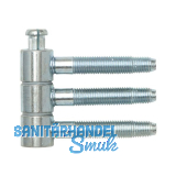 Steckband 3-teilig � 16 mm, H�he 46,7 mm, verzinkt