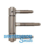 Herkula-Band 3-teilig, mit Aush�ngesicherung, � 20 mm, Stahl vernickelt