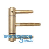 Herkula-Band 3-teilig, mit Aush�ngesicherung, � 20 mm, Stahl vermessingt