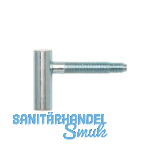 SFS T�rband Rahmenteil SCH 27-XX f�r Holzzargen, Bandh�he 38,5 mm, vernickelt