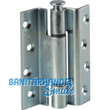 Scharnierband 805 GV, 102 x 61 x 3 mm, Stahl verzinkt