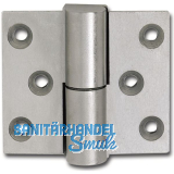 SOLIDO Zylinderband, links, H�he 60 mm, SCH 27-23, vernickelt