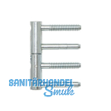 OTLAV Holz-T�rband 3-DIM, 2-teilig, 14 mm, Stahl verzinkt