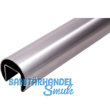 IAM DESIGN Nutrohr rund f�r Rohr � 42,4 x 1,5 mm, Edelstahl geschliffen V2A