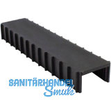 IAM DESIGN Befestigung SPEEDY RAIL f. Nutrohr,Glasst�rke 12,76mm,Kunststoff/EPDM