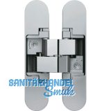 ANSELMI T�rband verdeckt AN 160 3D, Zinkdruckguss verchromt poliert