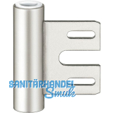 SIMONSWERK T�rband Rahmenteil 11.309, Stahlzarge, Bandh�he 48,5 mm, vernickelt