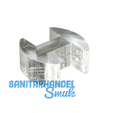 IAM DESIGN Glas Montage- Abstandhalter,Glasst�rke 16,76mm, Kunststoff