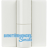 HEWI Aufschraubband B9505.50, links, Stahl/Kunststoff wei�