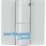 HEWI Aufschraubfederband B9505.75, links, Stahl/Kunststoff hellgrau