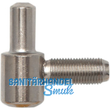 SFS Einbohrband-Unterteil m. Zylinderkopf, � 16 mm, Stahl vernickelt