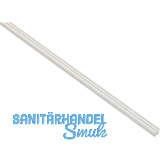 IAM DESIGN Befestigungsprofil f�r LED Beleuchtung, 2000 mm, Kunststoff wei�