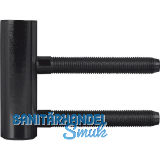 T�rband Rahmenteil V 4400 WF, Bandh�he 48,5 mm, Stahl schwarz matt