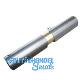 Federband, Bandh�he 165mm, � 22 mm, Stahl blank mit Messingring