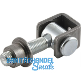 Anschwei�band verstellbar, Typ C, Stahl blank/verzinkt M 16