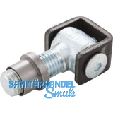 Anschwei�band verstellbar, Typ C, Stahl blank/verzinkt M 24