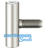 SIMONSWERK T�rband-Rahmenteil V 4700 WF, Band � 15 mm, Stahl vernickelt