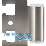 SIMONSWERK T�rband-Rahmenteil V 7800 WF 38,5 mm, Edelstahl