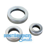 Kugellagerlaufring f�r Anschwei�band, Au�en � 22 mm, H�he 7 mm, Stahl verzinkt