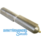 Bandrolle mit Schmiernippel 414/G, � 32 mm, H�he 200 mm, Stahl blank