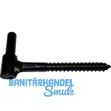 Einschraubkegel 14 mm, Stahl schwarz pulverbeschichtet RAL 9005