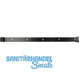 Langb�nder einseitig gerollt, ohne Kegel, 900x45x8mm, inkl. Schraubenset,schwarz