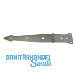 Werfgeh�nge 200 mm, H�he 35 mm, St�rke 2,5 mm, Stahl verzinkt