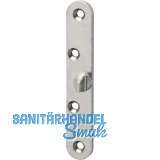 T�rblattsicherung-Fl�gelteil, 120 x 20 x 4 mm rund, Stahl verzinkt silberf�rbig