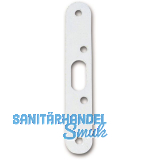 Bolzenschlie�blech (Stockteil f�r Stahlzargen), Stahl verzinkt silberf�rbig