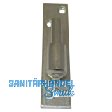 Plattenkegel, Kegeldorn � 10 mm, Edelstahl-Effekt