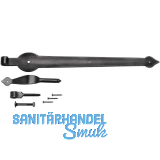 T�rlangband KREMS 2317, 600 mm, Eisen verzinkt, alt geb�rstet