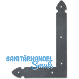 Fensterwinkel 404, Eisen schwarz verzinkt, alt geb�rstet*