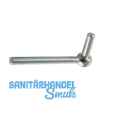 Gewindekegel, M 12, Gesamtl�nge 133 mm, Edelstahl-Effekt